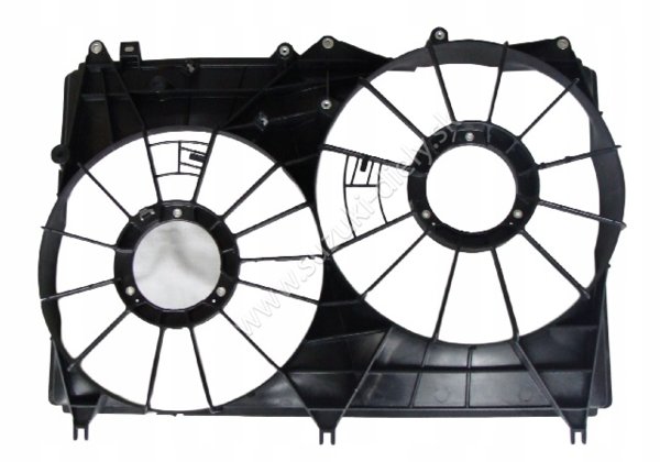 Plastový držiak ventilátorov chladenia motora Grand Vitara II