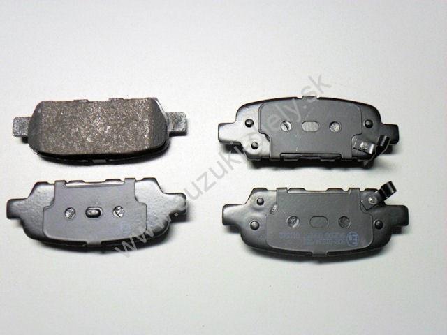 Brzdové platničky zadné Grand Vitara JB 05-