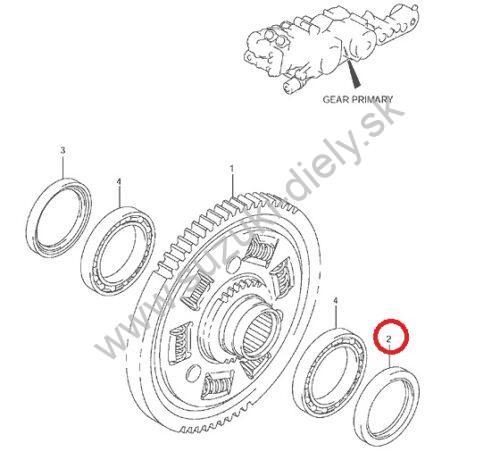 Semering 44x62x7 Suzuki AN650 - Image 2