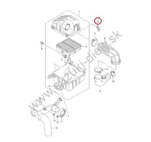 Snímač teploty nasávaného vzduchu Jimny - Image 3