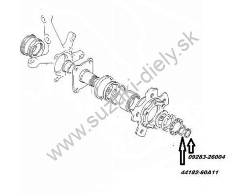 Podložka segerky poloosi Vitara / Grand Vitara - Image 3