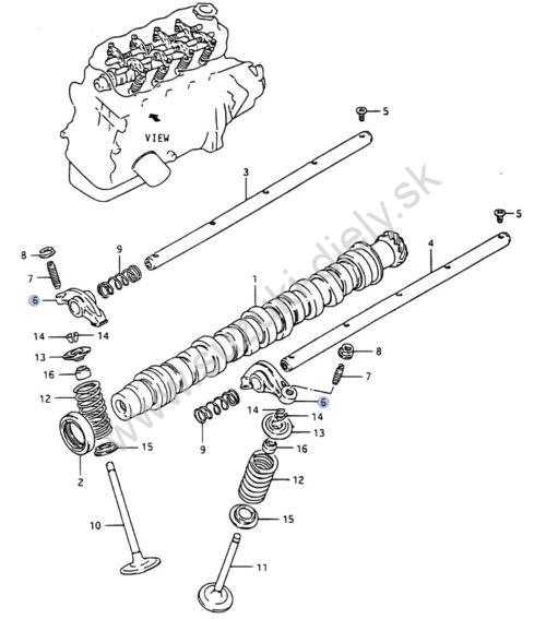 Váhadlo ventilov Samurai - Image 2
