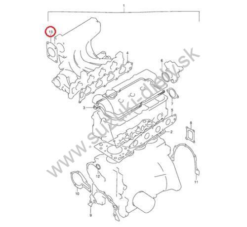 Tesnenie škrtiacej klapky Grand Vitara - Image 2