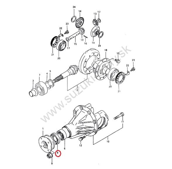 Semering diferencialu výstup na kardan CORTECO – Obrázok 2