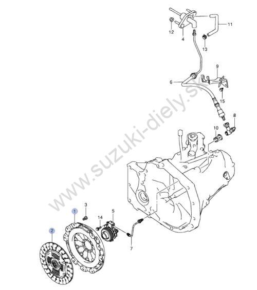 Spojka Suzuki Vitara / S-Cross LUK - Image 3