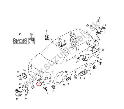 Senzor nárazníka Vitara 2015-› - Image 4