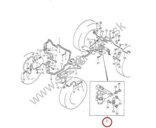 Brzdový regulátor zadnej nápravy Vitara 5 dverová - Image 3
