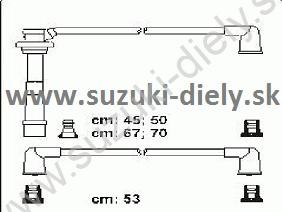 Káble rozdeľovača Vitara,Swift,Baleno 16.16v – Obrázok 2