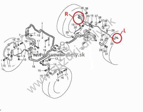 Brzdový valček Vitara zadný 23,8mm pravý - Image 2
