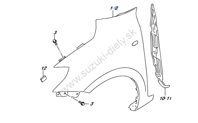 Blatník ľavý Swift – Obrázok 3