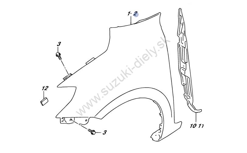 Blatník pravý Swift – Obrázok 3