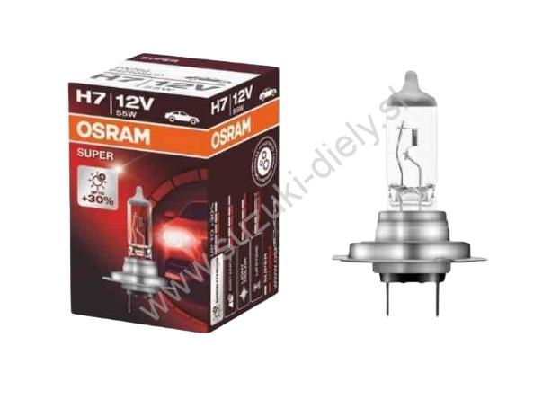 Žiarovka H7 12V 55W +30% OSRAM