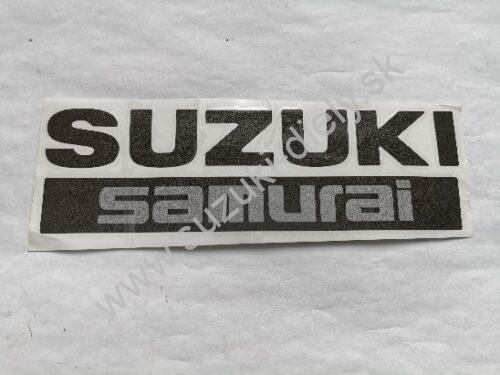 Nálepka Samurai 24x7 šedá