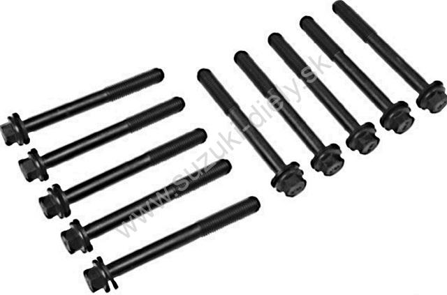 Skrutky hlavy valcov Vitara / Grand Vitara / SX4 sada 10ks