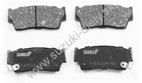 Brzdové platničky Vitara 1,6 Sunrich
