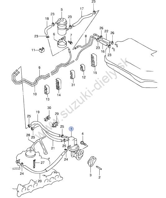 AC pumpa Vitara 1,6 SUZUKI – Obrázok 3