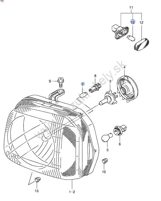 Žiarovka 12V,5W – Obrázok 2